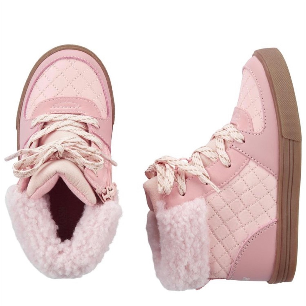 OshKosh pink Hightop sneakers